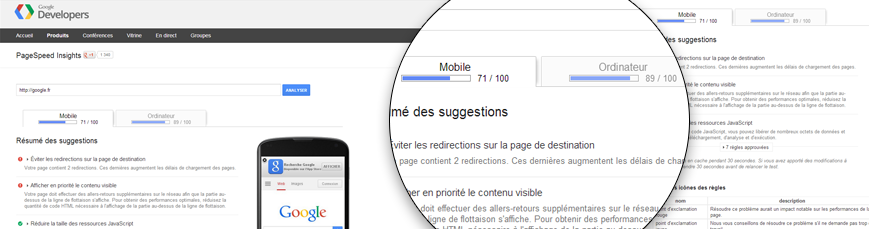 Google PageSpeedInsights